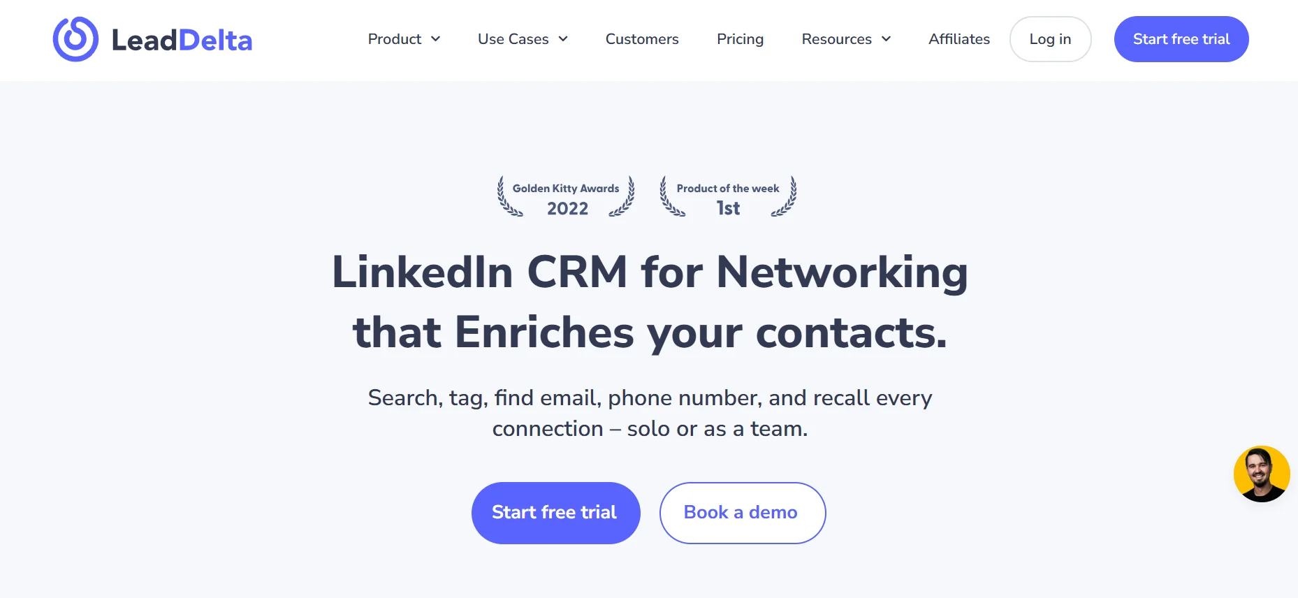 LeadDelta LinkedIn marketing tool