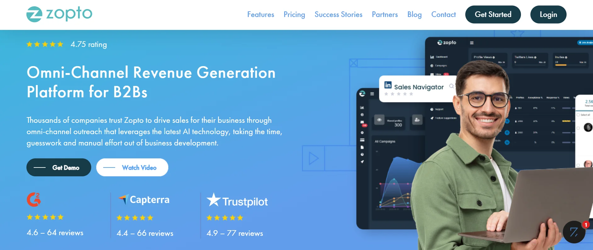 Zopto LinkedIn marketing tool